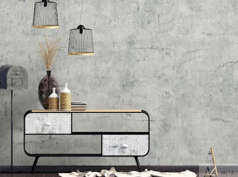 Giấy dán tường giả xi măng mẫu 3
